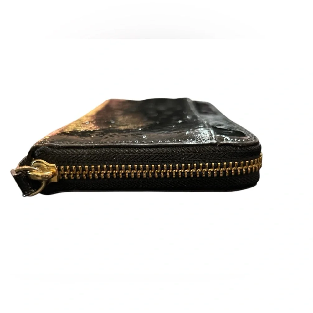Kate Spade Riverside Street Ostrich Neda‎ Zip Around Wallet